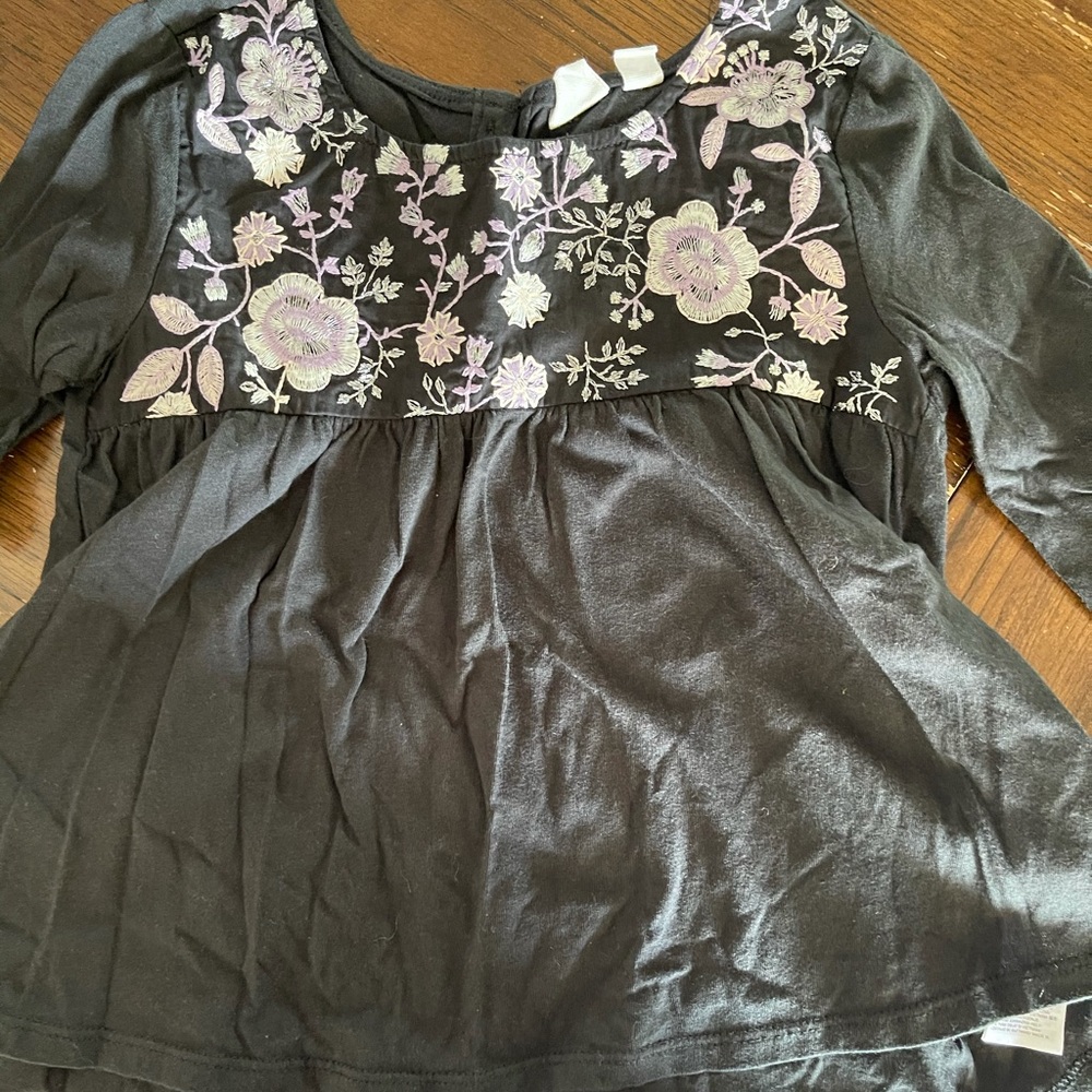 Black girls blouse